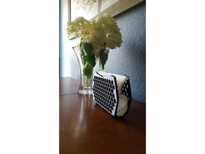 honeycomb napkin holder kitchen dining 3d print model - Mito3D
