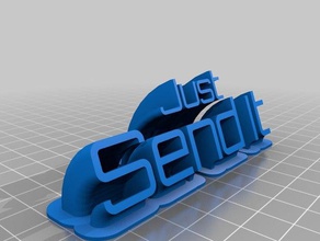 just send np office customized 3d print model - Mito3D