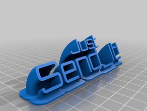 just send it2 office customized 3d print model - Mito3D
