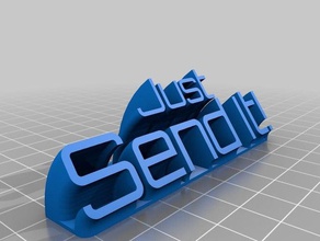 just send office customized 3d print model - Mito3D