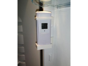 fridge door clip temperature sensor household home automation openscad 3d print model - Mito3D