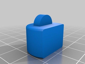 small plug quadrilla marble run toys games 3d print model - Mito3D