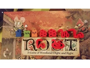 root Schlange Figur fangus khan-fan-Fraktion Spiele animeeple Brettspiel 3d print model - Mito3D