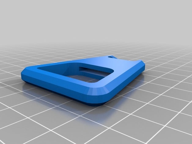bottle opener sans texte kitchen dining customized 3D print model - Mito3D