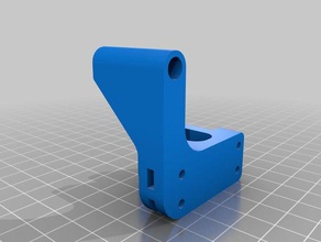 improved wanhao duplicator i3 plus y-belt pulley block 3d printer parts 3d print model - Mito3D