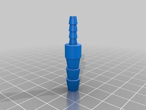 my customized pipe tube hose connector generator outdoor garden 3d print model - Mito3D