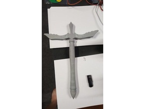 suigintous espada el traje anime accesorios cosplay prop arma rozen maiden 3d print model - Mito3D