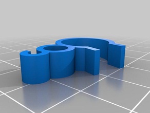 wire shelf belt clip organization customizable customizer parametric shelving 3d print model - Mito3D