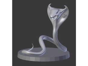 iron cobra creatures dnd dungeons dragons fan art foes mordenkainen mtof tome 3d print model - Mito3D