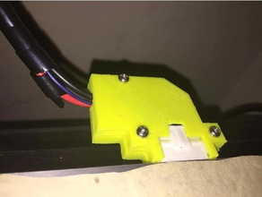 Wärme Bett cable stress relief connector anet a8 3d Drucker - Zubehör mods Kabel-Zugentlastung 3d print model - Mito3D