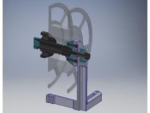 porta bobina filament spool support bobine 3d printer accessories holder 3d print model - Mito3D