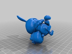 Paskalya teemo oyuncak oyun aksesuarlar bunny Lig efsaneleri 3d print model - Mito3D