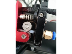 hollow bolt mod flex filaments cheap alu extruders ender 3 3d printer parts 3d print model - Mito3D