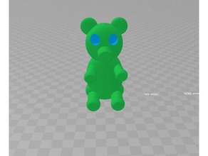 bear toy game accessories 3d print model - Mito3D