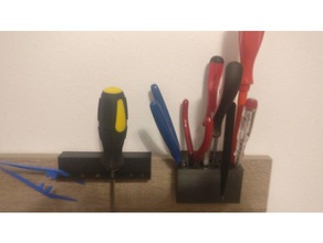 wekzeughalterungen hand tools werkzeug zangen 3d print model - Mito3D