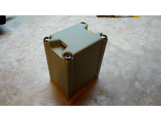 cuadro 18650 batería de 3s usb cargador powerbank diy caso 3D print model - Mito3D