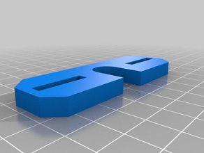 e3d v6 groove mount plate printer parts e3dv6 hotend groovemount mendel prusa i2 3d print model - Mito3D