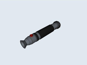 lightsaber hilt toys games 3d print model - Mito3D