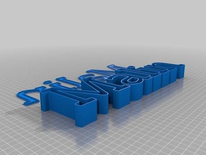 malin coustard text box lid wall2 containers customized 3d print model - Mito3D