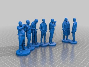 homme 244 250 sculture 3d print model - Mito3D