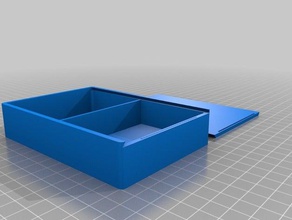 my customized box sliding top 1005 containers 3d print model - Mito3D