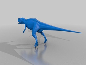 yangchuanosaurus animali 3d print model - Mito3D