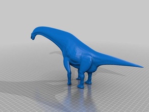 titanosaurus hayvanlar 3d print model - Mito3D