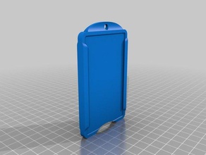 dual id-card holder potrait other 3d print model - Mito3D