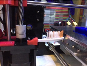 anet a8 pulisci estrusore spazzolino da denti titolare 3d la stampante accessori mod parti aggiornamento 3d print model - Mito3D