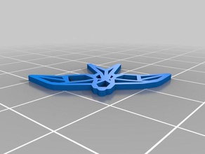 my customized origami swallow korrigiert animals 3d print model - Mito3D