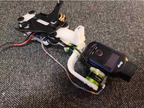 low profile gimbal 3dr iris drone printing 3d print model - Mito3D