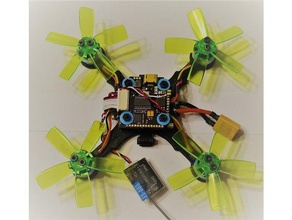brushless piccolo grido 110x motori rc i veicoli 1102 20 drone micro quadcopter frame 3d print model - Mito3D