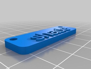 my customized clever name tag signs logos 3d print model - Mito3D