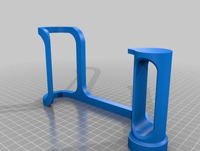 parametric spool holder pvc pipe 3d printer accessories filament 3d print model - Mito3D