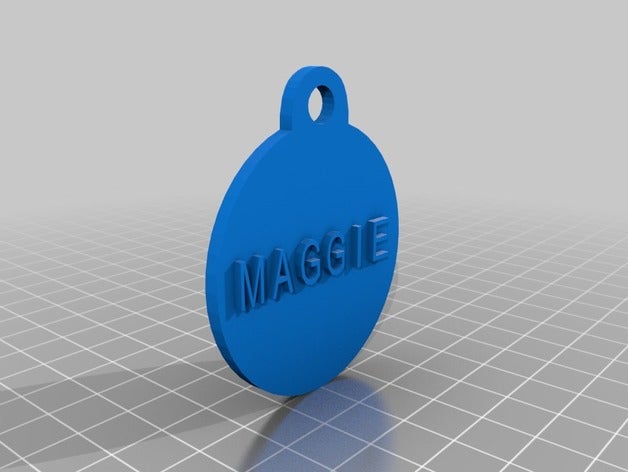 maggie pets customized 3D print model - Mito3D
