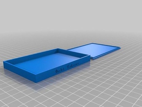 meu personalizados boxdebt tokens contentores 3d print model - Mito3D