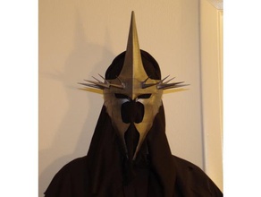 nazgul costume masque blender seigneur des anneaux nsfw 3d print model - Mito3D