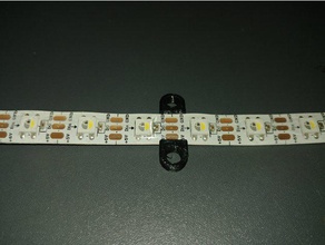 led-Streifen-Befestigung Klemme Elektronik 3d print model - Mito3D