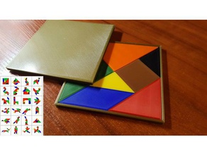 tangram-puzzle-Kinder-Erwachsene-box Rätsel 3d print model - Mito3D