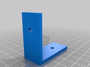 corner bracket 3d printing angle brace mounting 3d print model - Mito3D