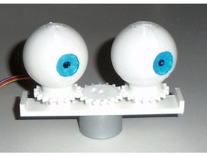 animatronic occhi in modo molto semplice meccanica i giocattoli nsfw 3d print model - Mito3D
