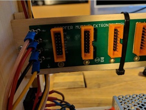 idc box header frame pin headers electronics doepfer eurorack 3d print model - Mito3D