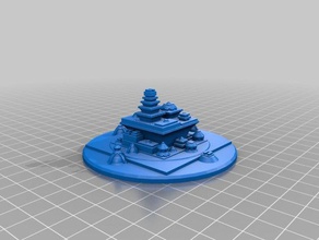 il mio personalizzato sci-fi city builder arte 3d print model - Mito3D