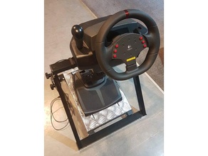 logitech momo adapter next level racing stand computer 3d print model - Mito3D