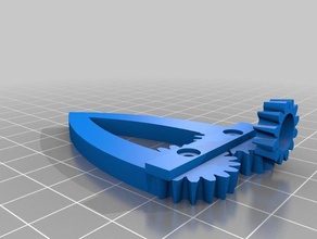 kavrayıcı 90 derece dişli robot Robotik antweight 3d print model - Mito3D