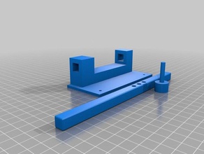 balcony door lock 3d printing 3d print model - Mito3D