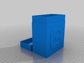 bc virtues card box games customized 3d print model - Mito3D
