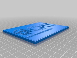 özelleştirilmiş lithopane benim 2d sanat 3d print model - Mito3D