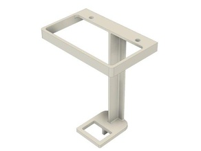 anker 5 port d'alimentation usb table de chevet montage organisation 3d print model - Mito3D
