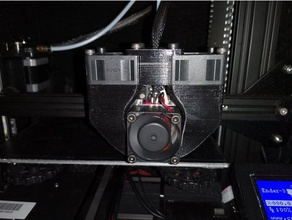 creality ender 3 parte i condotti di raffreddamento 3d la stampante parti Ventola da 40mm condotto della ventola più fresco 3d print model - Mito3D